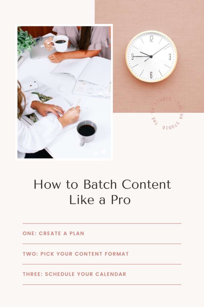 how to batch content like a pro 